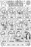 Türk Bilim İNSANLARI Boyama