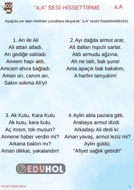 A HARFİ DOSYALARI
