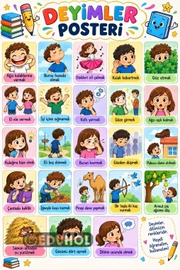 DEYİMLER POSTERİ