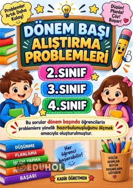 DÖNEM BAŞI PROBLEMLER