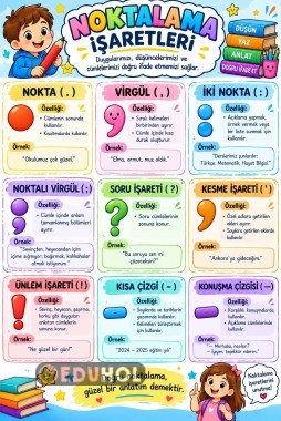 NOKTALAMA İŞARETLERİ POSTER