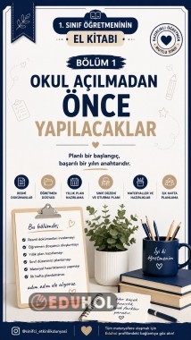 1.sınıf öğretmenleri için el kitabı bölüm1