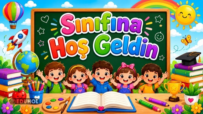 Sınıfına Hoşgeldin akıllı tahta