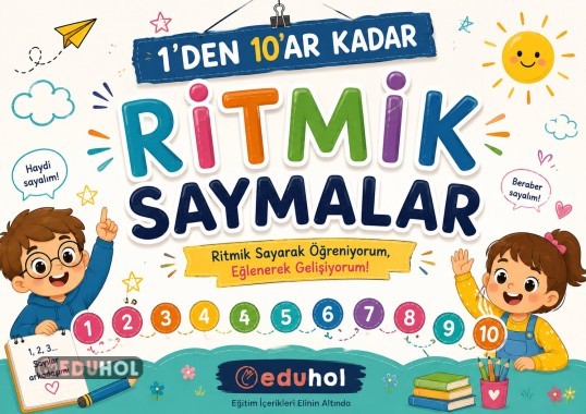 3-4-5-6-7-8-9'AR RİTMİK SAYMA ETKİNLİĞİ (KARMA)
