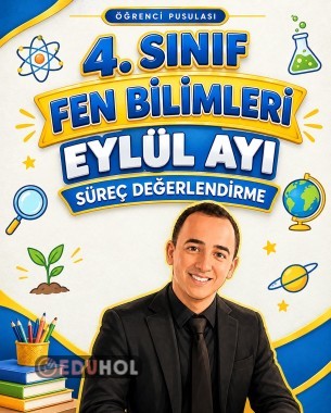 4.SINIF EYLÜL AYI FEN BİLİMLERİ SÜREÇ DEĞERLENDİRME SINAVI
