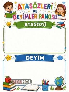 ATASÖZLERİ VE DEYİMLER PANOSU