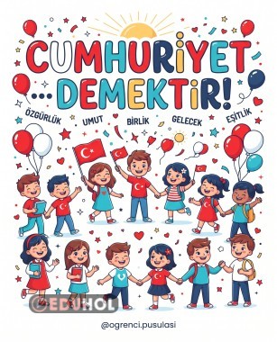 CUMHURİYET ........ DEMEKTİR PANOSU ( 8 SAYFA PDF)