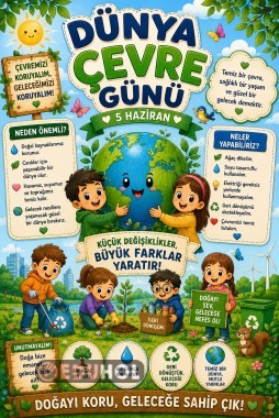 DÜNYA ÇEVRE GÜNÜ PANOSU