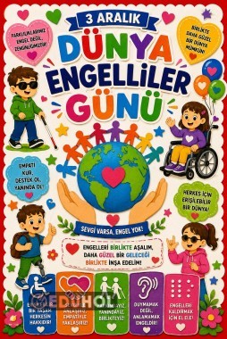 DÜNYA ENGELLİLER GÜNÜ PANOSU