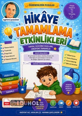 HİKAYE TAMAMLAMA (5 SAYFA PDF)