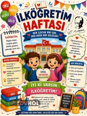 İLKÖĞRETİM HAFTASI PANOSU