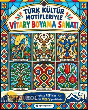 KÜLTÜR MOTİFLERİYLE VİTARY BOYAMA (25 SAYFA PDF)