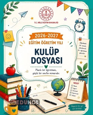 KULÜP DOSYASI KAPAKLARI (6 SAYFA KAPAK)