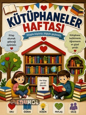 KÜTÜPHANELER HAFTASI PANO