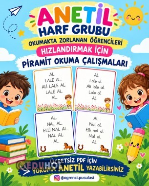 OKUMAKTA ZORLANAN ÖĞRENCİLER İÇİN ANETİL TEKRAR ÇALIŞMASI