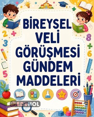VELİ GÖRÜŞMESİ GÜNDEM MADDELERİ (19 SAYFA PDF)