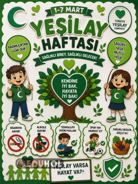 YEŞİLAY HAFTASI PANO