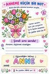 ANNE YAZIYORUM ETKİNLİĞİ 2