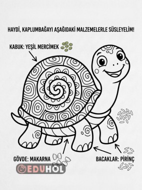 Görsel Sanatlar: Bakliyat Kolaj Çalışması