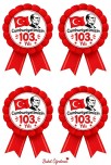 29 Ekim Cumhuriyet Bayramı Yaka Rozeti