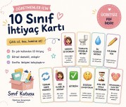 Sınıf İçi İhtiyaç Kartları