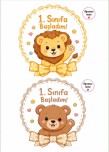 1. Sınıfa başladım rozeti