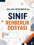 Sınıf rehberlik dosyası