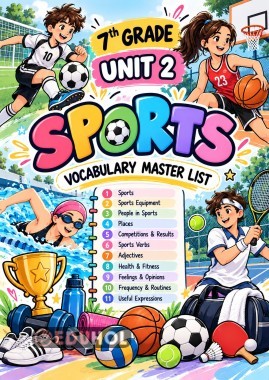 7. Sınıf 2. Ünite - Sports Kelime ve Konu Özeti