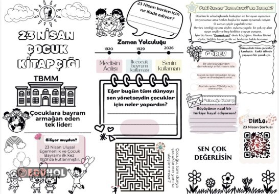 23 Nisan Broşürü