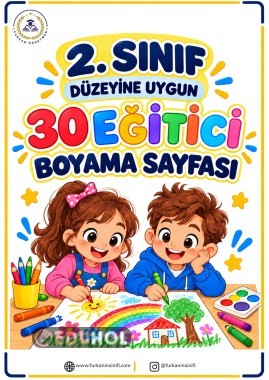 2. SINIF HAYAT BİLGİSİ BOYAMA ÇALIŞMALARI