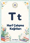 T HARFİ ÇALIŞMA KAĞIDI