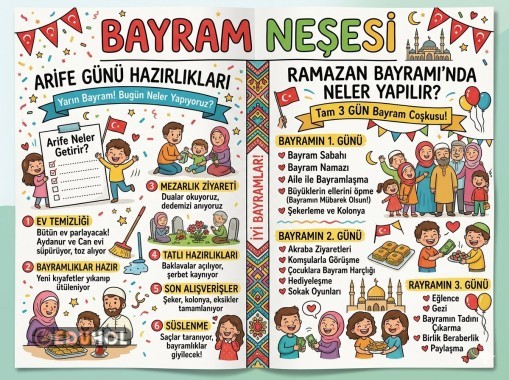Arife Günü ve Bayram Etkinliği Veli grupları için