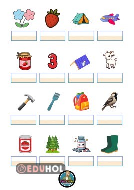 Ç SESİ RESİMLİ DİKTE