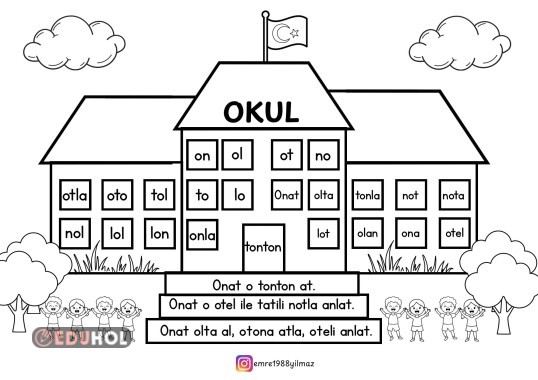 O SESİ OKUMA VE OKUL BOYAMA