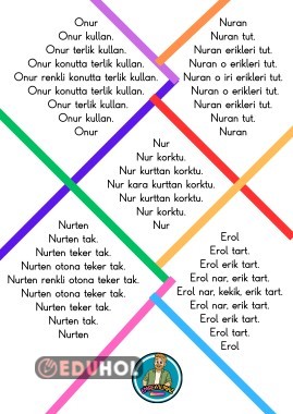 R SESİ KARESEL METİN / 5 ADET