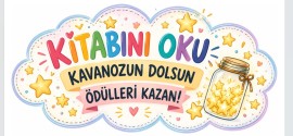 Kitabını Oku, Kavanozun Dolsun Yazı Şablonu