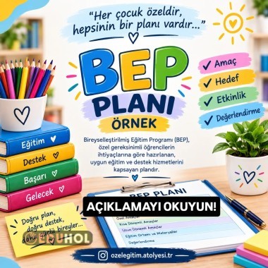 HAFİF ZİHİNSEL ORTAOKUL ÖRNEK BEP TÜM DERSLER