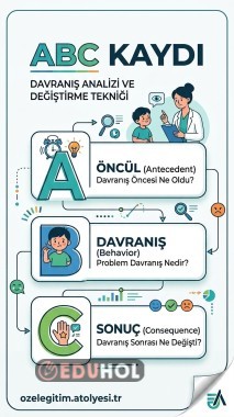 ÖZEL EĞİTİM ABC  DAVRANIŞ KAYIT FORMU BOŞ