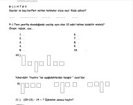 FARKLI TARZDA ÖDEV İSTEYENLERE