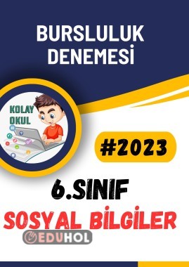 6.Sınıf Sosyal Bilgiler Burslu... · Eduhol - Etkinlik İndir Oyun Oyna ...