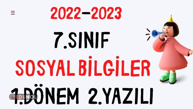 7.Sınıf Sosyal Bilgiler 1.Döne... · Eduhol - Etkinlik İndir Oyun Oyna ...