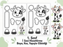 İ SESİ HİSSETTİRME BOYA-KES-YAPIŞTIR