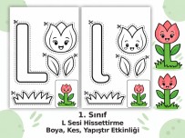 L SESİ HİSSETTİRME BOYA-KES-YAPIŞTIR