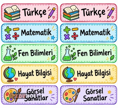DERS ETİKETLERİ