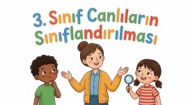 Canlıların sınıflandırılması etkinlikleri