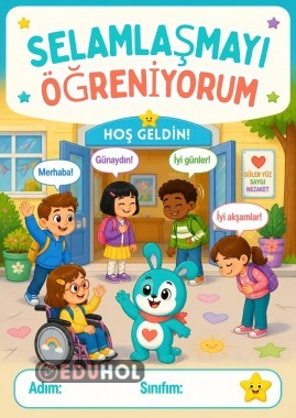 SELAMLAŞMA ETKİNLİK KİTABI (OKUL ÖNCESİ&1,2,3,4. SINIF)