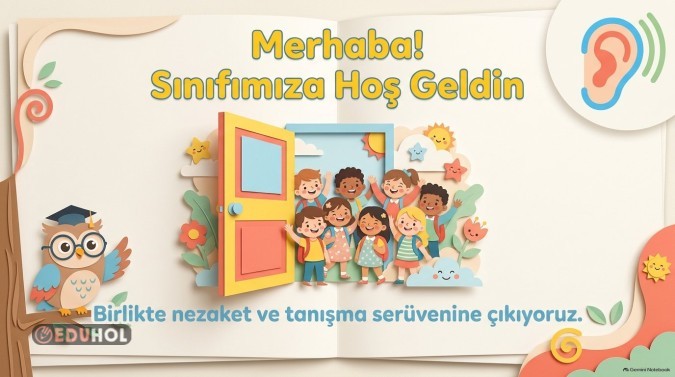 Selamlaşma Sunumu Rehberlik Servisi (Okul Öncesi & İlkokul)