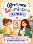 Öğretmen Selamlaşma Kartları Rehberlik Servisi