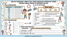 simple past tense