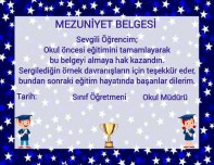 Mezuniyet belgesi örneği